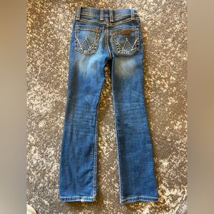 Girls size 8 Slim Wranglers